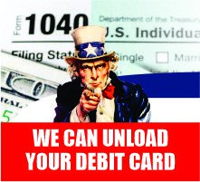 Check Cashing USA can Unload your Debit Card