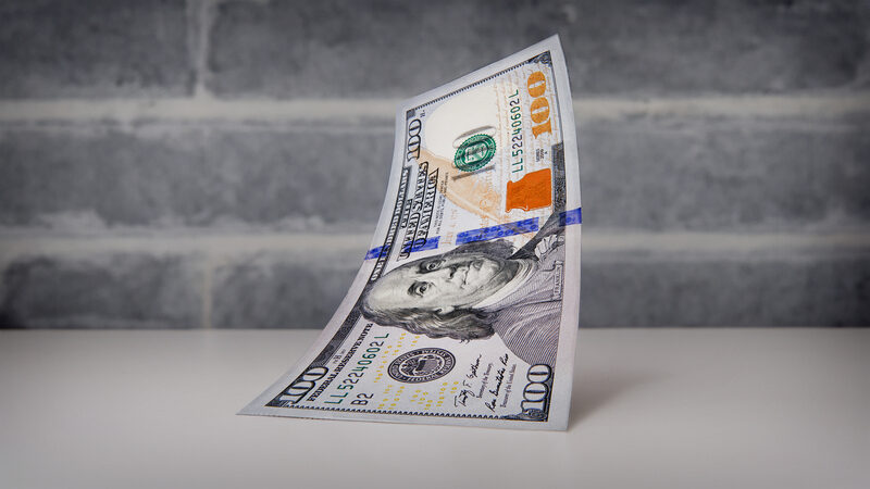 $100 bill